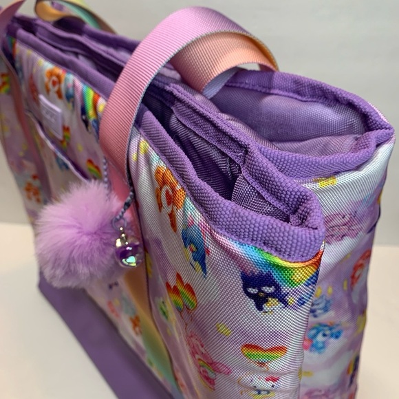 Care Bears Hello Kitty Friends Insulated Tote Diaper Bag New - Picture 3 of 9